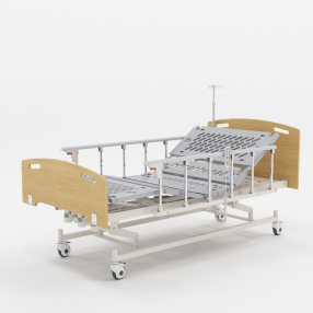 MILVBUSISS All-Function Electric Medical Bed with Height Adjustment, Back Lift & Leg Elevation